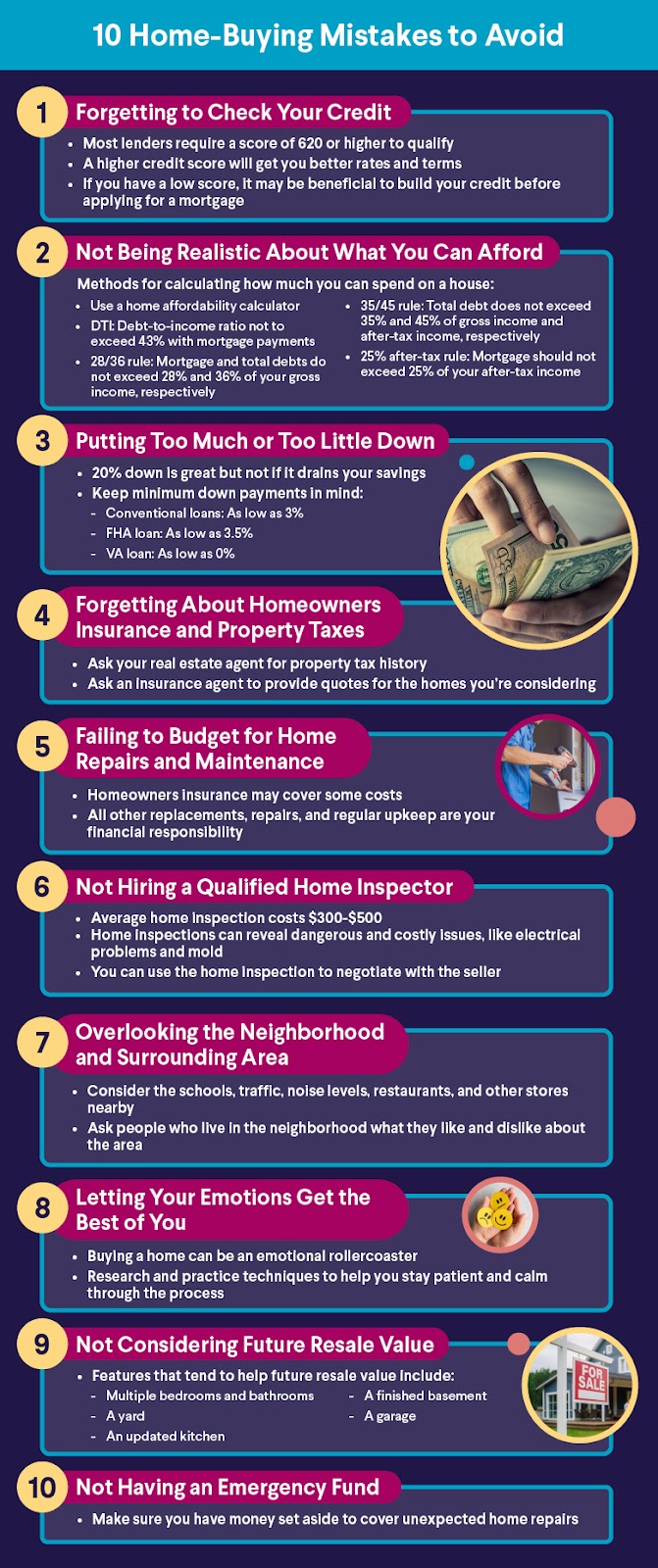 Home-Buying Mistakes to Avoid