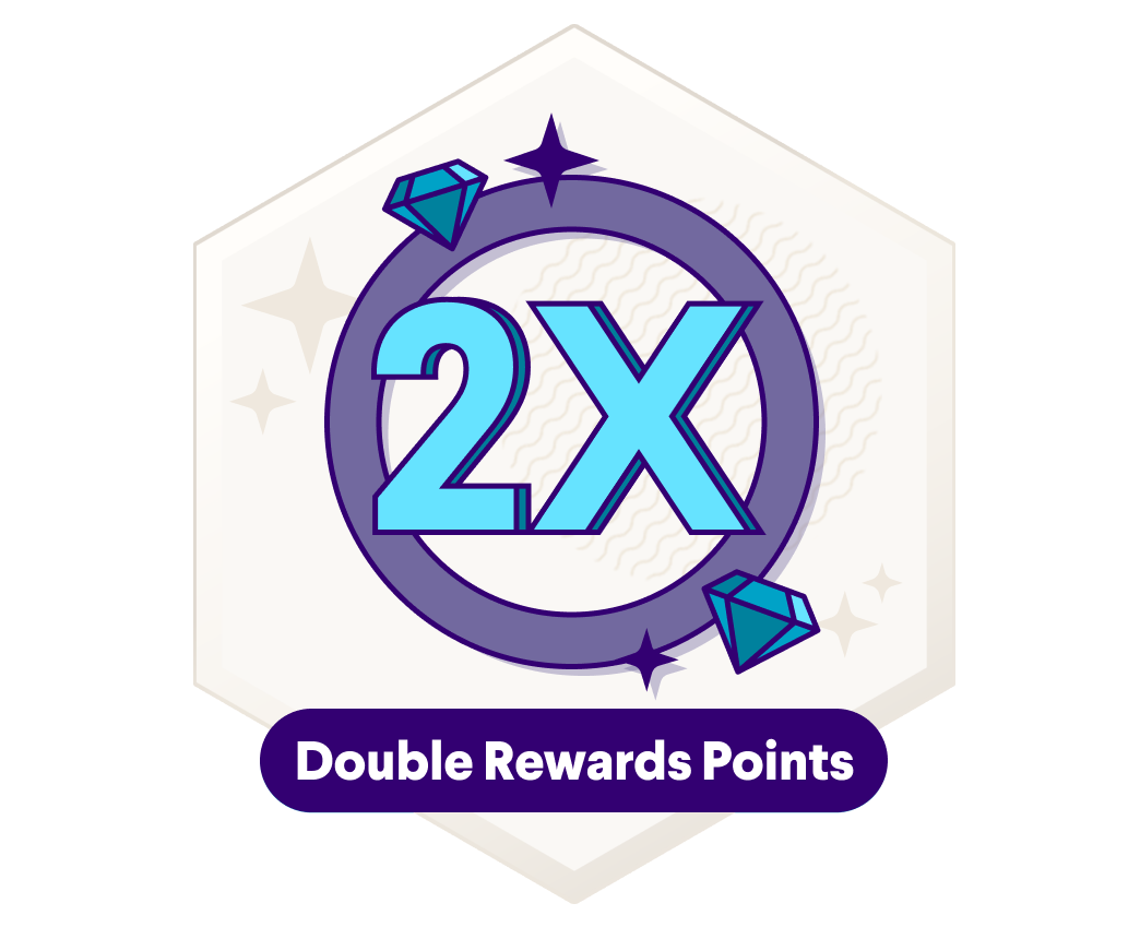 Double Rewards Points