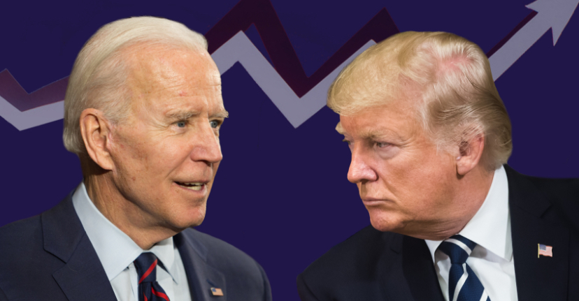 Joe Biden and Donald Trump