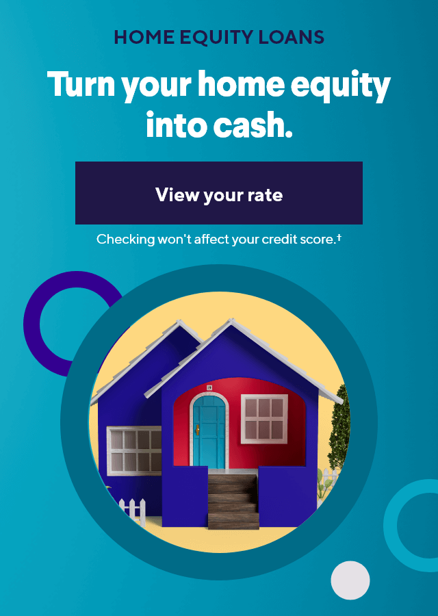 You're prequalified for a home equity loan.