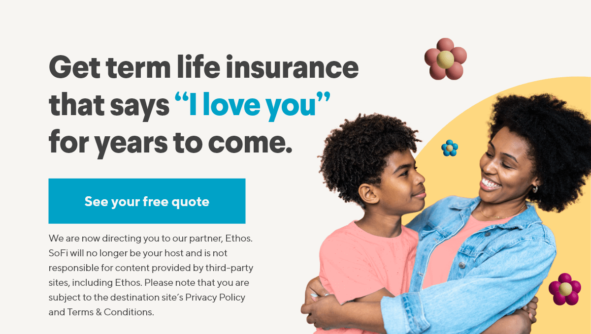 Get term life insurance that says 