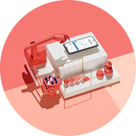 Robotic hand investing for you