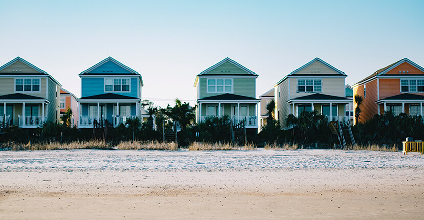 beachfront houses