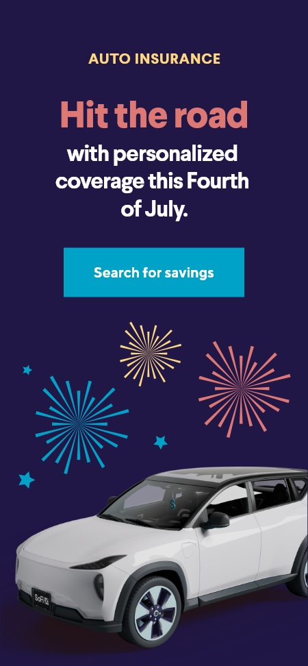 Hit the road with personalized coverage this Fourth of July